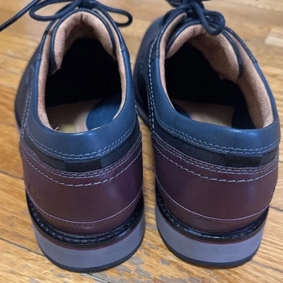 Clarks Men's Black Monahan Oxford Shoes - Picture 4 of 8